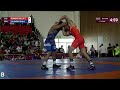 1/4 FS - 74 kg: C. ROMERO MILLA (CHI) v. K. OLIVARES DIA (VEN)