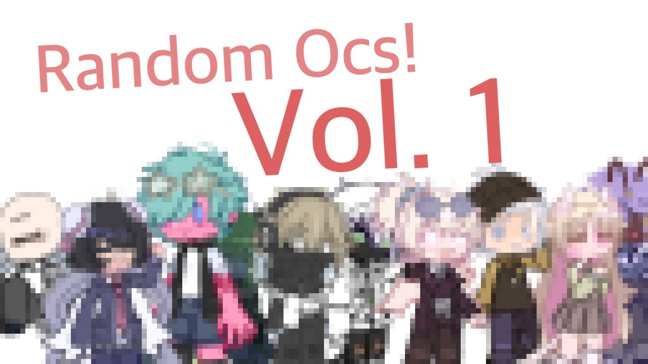 Random Ocs Vol 1 Photo Id Meme Youtube
