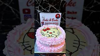 IS HELLO KITTY A CAT OR NOT!? #shorts #hellokitty #cake #hack