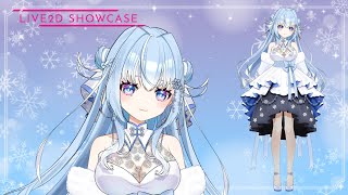 [Live2D Showcase]雪モチーフの女の子