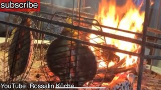 Ganzer Fische ausnehmen und über Feuer zubereiten 🐟😋