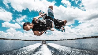 GoPro HERO6 slow motion wakeboarding!