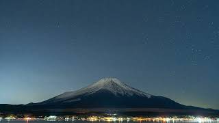 日本富士山縮時 4k HDR