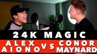 Bruno Mars - 24k Magic Sing Off Vs Alex Aiono