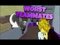 The WORST TEAMMATES in COUNTER BLOX!!