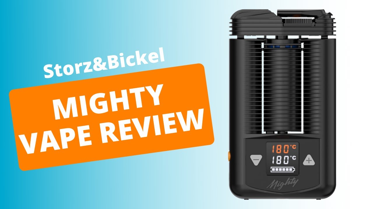 Storz&Bickel - Mighty Vape Review - YouTube