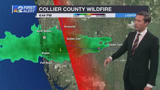 Doppler Radar Helps Pinpoint Fire Location