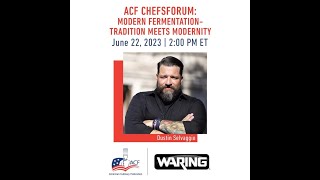 ACF ChefsForum: Modern Fermentation