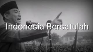 Indonesia Bersatulah (Indonesian Patriotic Song) - Lyrics - English Subtitles