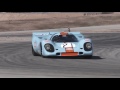 Porsche 917 pure sound on the track