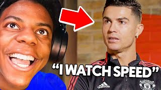 iShowSpeed Reacts To Ronaldo Shouting Him Out