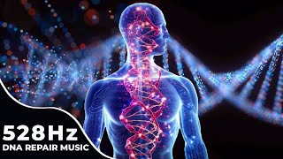 528Hz Solfeggio Frequency: DNA Repair \u0026 Full Body Healing Sleep Music