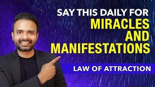 Say This Daily For Manifestation ✅ Law of Attraction | Awesome AJ