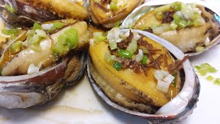 蒸鮑魚  Steamed abalone