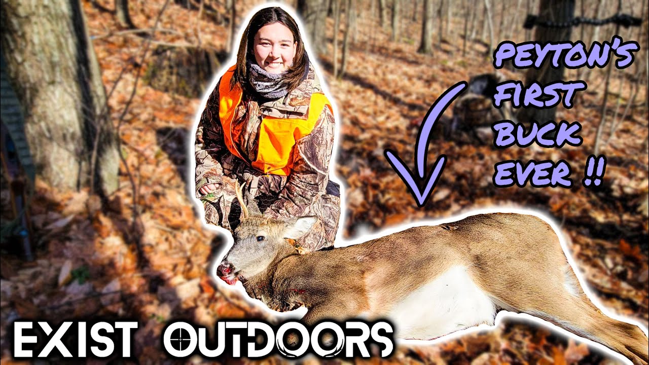 Peyton's First Buck Ever !!! | Pennsylvania Deer Hunting | Exist ...