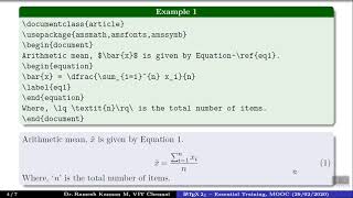 Environments in LaTeX
