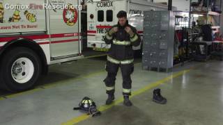 Comox Fire Rescue - Donning Gear