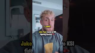 Jake Paul Reacts To KSI Fighting Swarmz