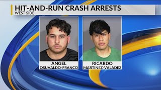 2 men arrested in connection to fatal hit-and-run crash