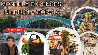 Monthly Expenses in Tbilisi, Georgia For International Students |Grocery and travelling|