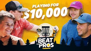 Beat the Pros | $10,000 | F9 | Episode #1 | Persimmon Ridge Disc Golf Resort