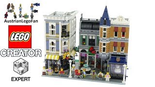 Lego Creator 10255 Assembly Square - Lego Speed Build Review
