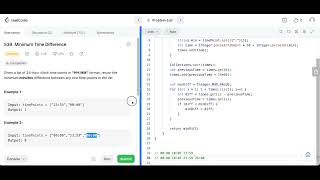 Leetcode 539: Minimum Time Difference