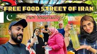 Free food street of Iran 🇮🇷 | Irani logon ki Pakistan keliye Hospitality| Sumairetics