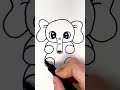 Learn to Draw an Elephant! 🎨 | Kids Drawing