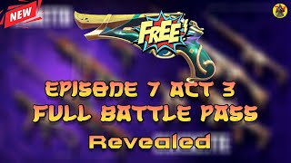 VALORANT Episode 7 Act 3 Full Battle Pass Reveal | Valorant Update | @AvengerGaming71