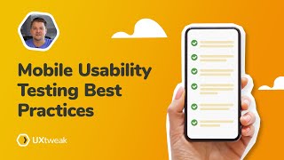 Mobile Usability Testing Best Practices