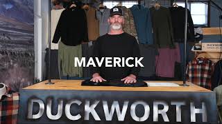 Duckworth Merino Wool Apparel - Maverick power jersey fabric (100% Merino Wool b