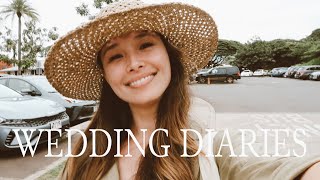 Wedding Diaries | Hawaii wedding, cake tastings, wedding makeup | Aja Dang