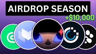 FREE Crypto Airdrops to Farm Now! | Centic.io, GoPluslabs, MidasRWA, VooidSZN, PawsMas | How To Farm