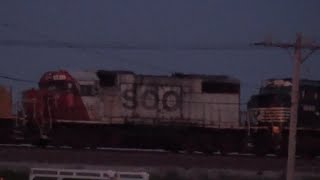 SOO Line 4413 trailing on a train at Bensenville IL