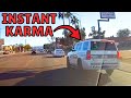 Road Rage & Instant Karma USA | Bad Drivers, Crashes, Angry Karens, Cops on Time, Brake Check [2024]