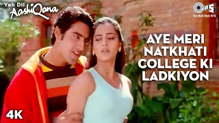 College Ki Ladkiyon | Yeh Dil Aashiqana | Udit Narayan |  Karan Nath & Jividha | Romantic Songs