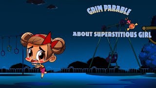 Masha's Spooky Stories - Grim Parable About Superstitious Girl 👧🏼 (Episode 6)