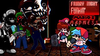 FNF: Triple Mario's Madness / Triple Trouble & Mario.EXE █ Friday Night Funkin' – mods █