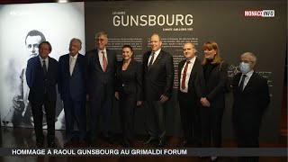 Vernissage de l'exposition sur Raoul Gunsbourg | Reportage Monaco Info