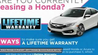 2017 Honda Accord Hybrid Everett WA 34534