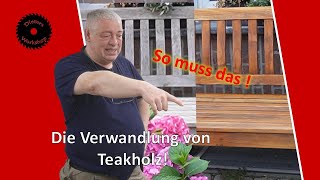 Aufarbeiten von Teakmöbeln. So geht’s! / - Bekanntgabe der Tesmen Gewinner