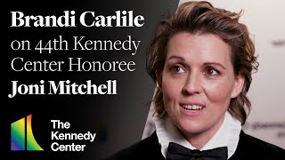 Brandi Carlile on Joni Mitchell | The 44th Kennedy Center Honors Red Carpet