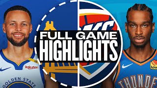 WARRIORS at THUNDER | FULL GAME HIGHLIGHTS | November 10, 2024