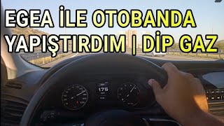 FİAT EGEA SON HIZ TESTİ | 1.4 Fire Benzinli 95 Beygir (HP) | Fiat Tipo Max Speed Test