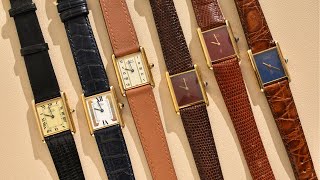 Looking At All The Vintage Must De Cartier Tank Options | A Curated Collection