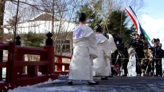 2014年1月4日　日光二荒山神社中宮祠　武射祭　3