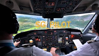 Top 3 airplane go around cockpit view