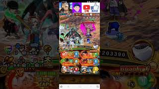 [원트크/OPTC] Kizuna Clash vs Hawkins - Super Boss(STR) 298.7B+/유대결전 vs 호킨스 - 초보스(힘)2987억+トレクル #shorts