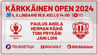 Kärkkäinen Open 2024, Ii